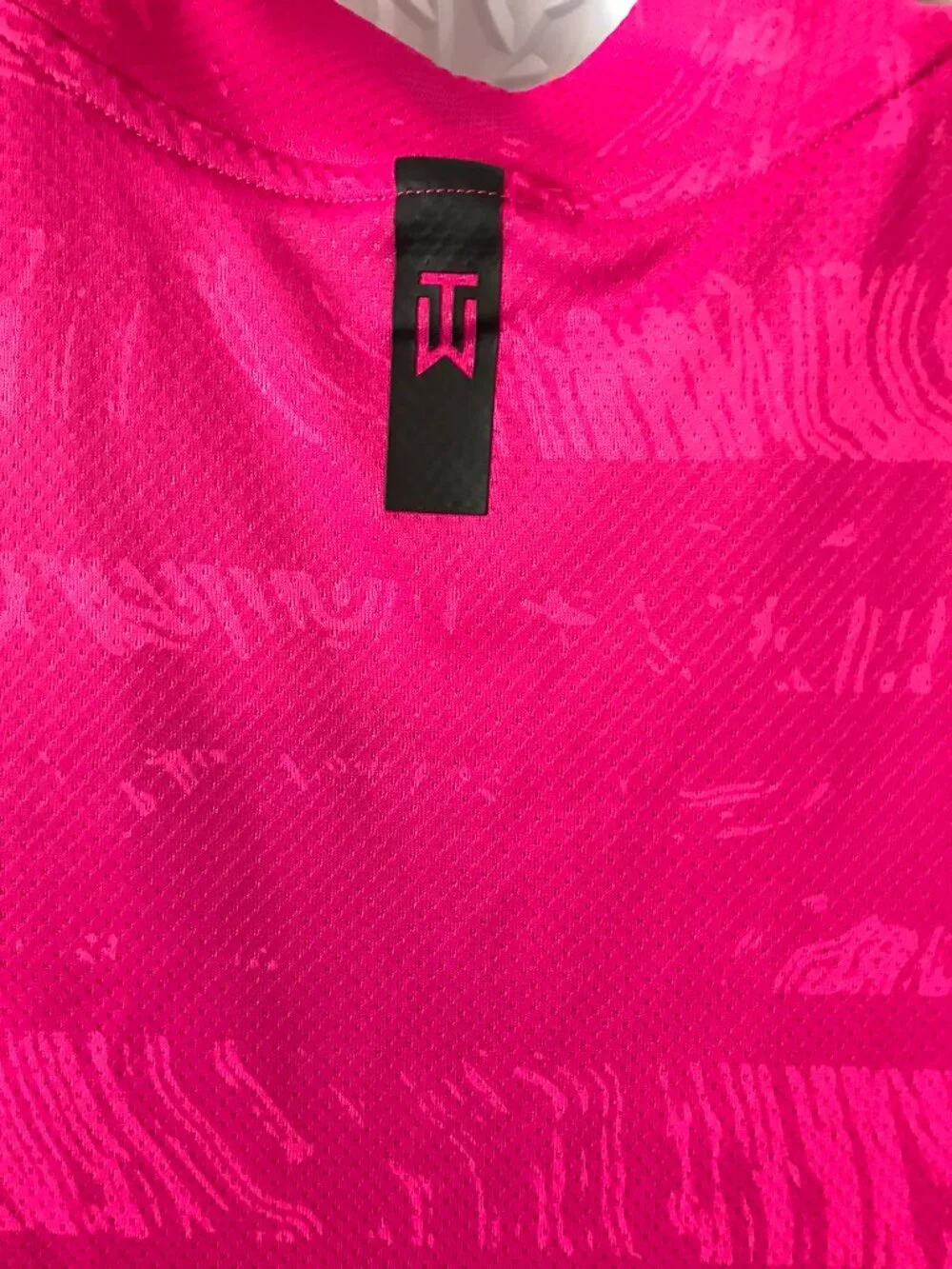 Nike Tiger Woods Collection Light Purple Activewear Athletic Sport Cut Tee Shirt